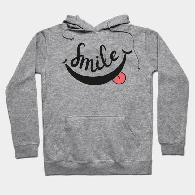 Smiling Face Hoodie by MeksFashion